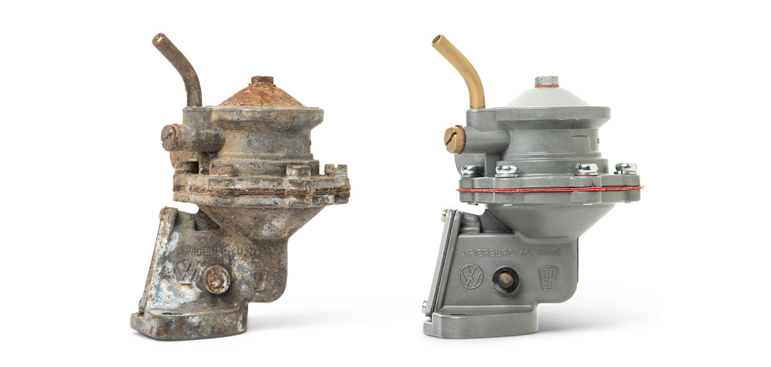 Before & After — fuel pump restoration